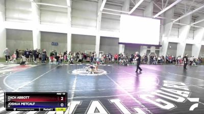 59 lbs Cons. Round 1 - Zach Abbott, UT vs Joshua Metcalf, ID