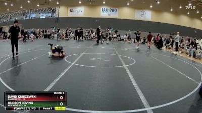 68 lbs Round 3 (6 Team) - Hudson Loving, New Kent WC vs David Kniezewski, Rangers WC