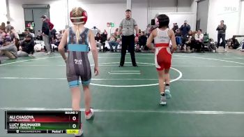 70 lbs Round 3 (6 Team) - Valeria Cerna, So Cal Hammers vs Ava Brandt, Misfits Strength