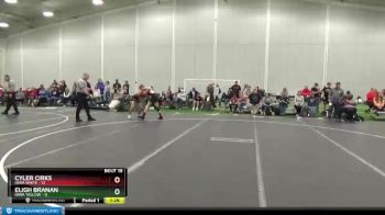 113 lbs Placement Matches (8 Team) - Eligh Branan, Iowa Yellow vs Cyler Cirks, Iowa White