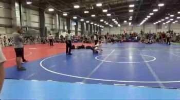 72 lbs Round 1 - Wyatt Wolf, Crass Trained vs Alyis Brown, The Abyss