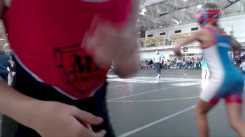 82 lbs Round 1 (6 Team) - Katelyn Gallegos, Charlies Angels Black vs Sammi Massey, Swag Girls