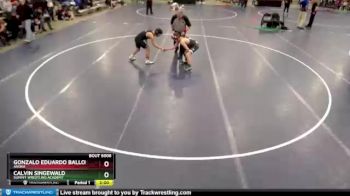 126 lbs Champ. Round 1 - Gonzalo Eduardo Ballon Rivero, Anoka vs Calvin Singewald, Summit Wrestling Academy