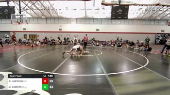 170 lbs Semifinal - Camden Jeeninga, Indiana Outlaws Black vs Daniel Costello, Team Gotcha