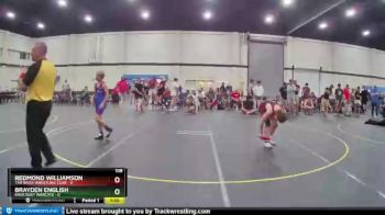 108 lbs Round 2 (4 Team) - Redmond Williamson, Tar River Wrestling Club vs Brayden English, Knockout Warcats