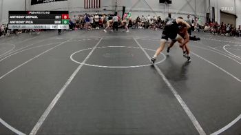 150 lbs Round 1 (6 Team) - Anthony DePaul, Team Shutt Garnett Trained vs Anthony Pica, Savage WA White