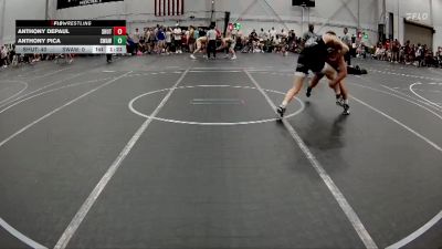 150 lbs Round 1 (6 Team) - Anthony DePaul, Team Shutt Garnett Trained vs Anthony Pica, Savage WA White