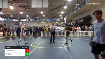 126 lbs Prelims - Evan Brown, Cherokee vs Nicholas Diaz, St. John Vianney