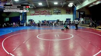 285 lbs Cons. Round 3 - Jayden Chavarin, John Glenn vs Buyan Baasanbayar, Irvine