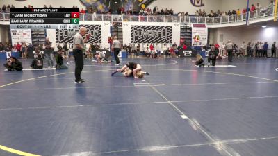 114 lbs R-16 - Liam McGettigan, Lake Highland Prep-FL vs Zachary Franks, Connellsville