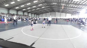 54 lbs Rr Rnd 1 - Mila Chavez, Mini Avengers vs Alaina Saavedra, Top Rank