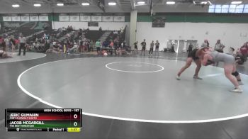 157 lbs Cons. Semi - Jeric Gumahin, Fort Zumwalt South vs Jacob Mcgargill, The Best Wrestler