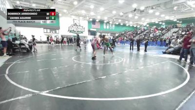 215 lbs 7th Place Match - Dominick Arredondo, West Valley vs Zavien Aguirre, Holtville