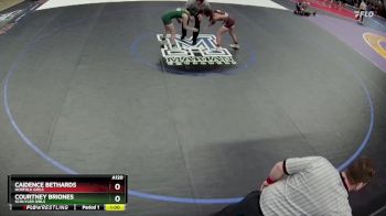 Cons. Semi - Courtney Briones, Schuyler Girls vs Caidence Bethards, Norfolk Girls