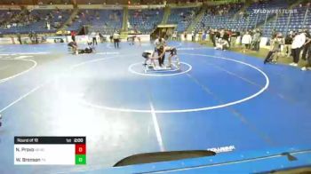 120 lbs Round Of 16 - Nico Provo, New England vs Wills Bronson, Tennessee
