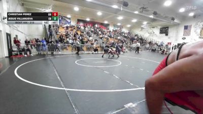 215 lbs Cons. Round 2 - Christian Perez, William J Pete Knight vs Jesus Villanueva, Costa Mesa