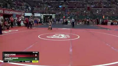 D3-138 lbs Cons. Round 1 - Zach Lyons, Tuslaw vs Parker Knapp, Col. Academy