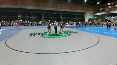 140 lbs Cons. Round 2 - Genesis Maciel, Menlo-Atherton vs Jorden Loftin-Brewer, Mazama
