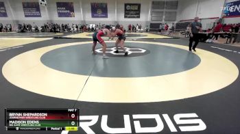 150 lbs Round 5 - Brynn Shepardson, Journeymen Wrestling Club vs Madison Edens, Big Game Wrestling Club