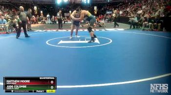 285-4A Quarterfinal - Matthew Moore, Mesa Ridge vs Jude Colombe, Greeley West