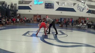 120 lbs Round 1 - Levi Glover, Goddard vs Clayton Crookham, Tonganoxie