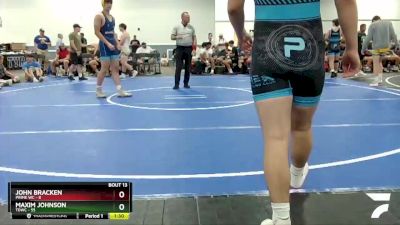 195 lbs Round 5 (6 Team) - Maxim Johnson, TDWC vs John Bracken, Prime WC