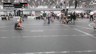 126 lbs Round 5 (6 Team) - Chase Williams, Team Shutt Mau Mau vs Connor Glory, Este Built Prime