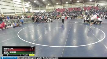 102 lbs Finals (2 Team) - Rydge Vail, Idaho vs Lane Monroe, Utah