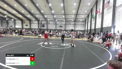 109 lbs Quarterfinal - Andrew Nguyen, Independent vs Rai Quinata, Team Aggression