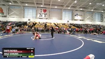 170 lbs Semifinal - Dante Pacheco, Hilton Jr Cadets Wrestling Club vs Reece VanBuren, Columbia Youth Wrestling Club