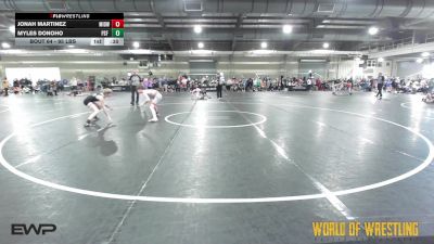 95 lbs Consi Of 32 #2 - Jonah Martinez, Midwest RTC vs Myles Donoho, PSF Wrestling