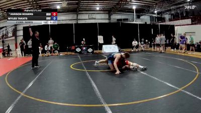 79 kg Cons. Semis - Hudson Rogers, Brunson UVRTC vs Myles Takats, Buffalo Valley Regional Training Center