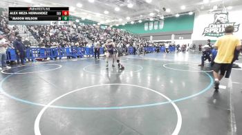 138 lbs Champ. Round 1 - Alex Meza Hernandez, Silverado vs Mason Wilson, JW North