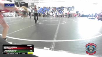 80 lbs Round 1 (4 Team) - Brodie Harmon, Slyfox Black vs Chase Burrows, Victory Wrestling