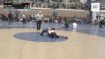 125 lbs Consi Of 8 #2 - Max Elton, University At Buffalo vs Landon Sidun, Unrostered - Hutchy Hammers