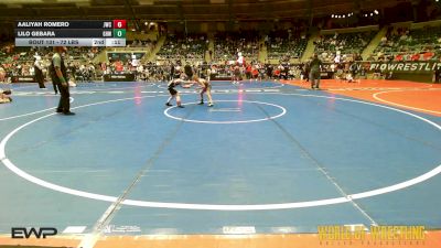 55 lbs Consolation - Traesyn Anglin, Hawks WC Lincoln, Ne vs Beckett Clapper, East Pennsboro Elementary