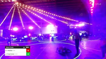 46 lbs Semifinal - Rourke Walker, Top Notch WC vs Jacob Espinosa, Yucaipa Thunder WC