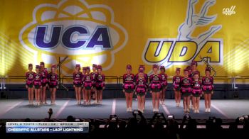 Cheeriffic Allstars - Lady Lightning [2025 L2 Youth - Flex - D2 - Medium Day 1] 2025 UCA Sevierville Showdown