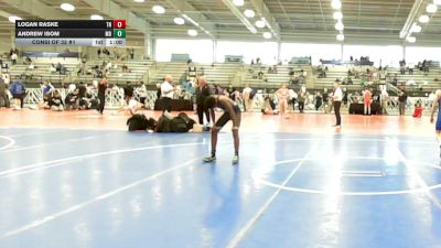 106 lbs Consi Of 32 #1 - Logan Raske, TN vs Andrew Isom, MD
