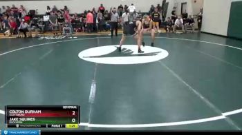 160 lbs Semifinal - Colton Durham, Scottsboro vs Jake Squires, Buckhorn