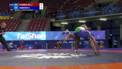 92 kg 1/4 Final - Juan Ruiz, Mexico vs Sergey Sargsyan, Armenia