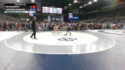126 lbs Champ. Rd Of 64 - Finn McDermott, Illinois vs Jahryzen Pagaragan, Nevada