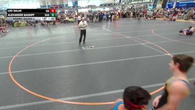 106 lbs Champ. Round 2 - Leo Salas, Unattached vs Alexander Nassiff, Charlotte