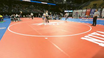 106 Class 3 lbs Quarterfinal - Zane Homan, Helias Catholic vs Gunner Knott, Pacific