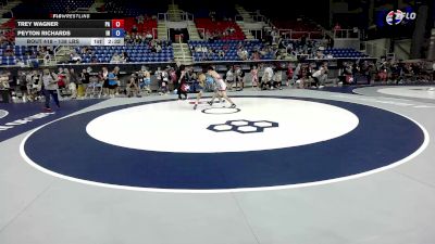 138 lbs Champ. Rd Of 128 - Trey Wagner, PA vs Peyton Richards, IN