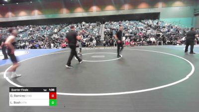 120 lbs Quarterfinal - Gabriel Ramirez, Canyon View vs Lander Bosh, Layton