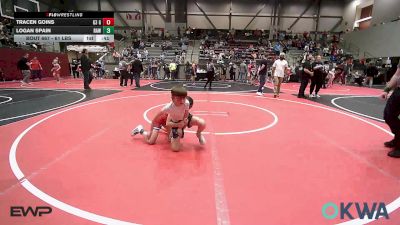 61 lbs Consolation - Tracen Goins, G3 Grappling vs Logan Spain, Raw Wrestling Club