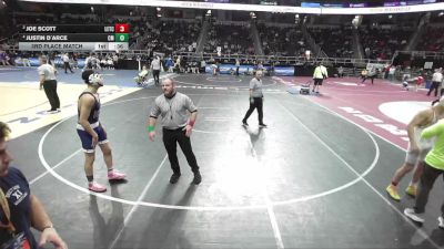 II-138 lbs 3rd Place Match - Joe Scott, Letchworth vs Justin D`Arce, Center Moriches