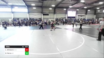 190 lbs Quarterfinal - Logan Whitacre, Hyperbolic WC vs Dante Parra, Mat Monsters