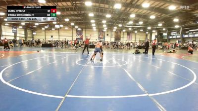 132 lbs Consi Of 64 #2 - Jamil Rivera, NY vs Ethan Cronkright, MD